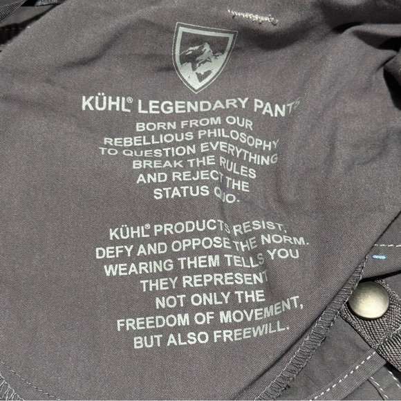 Kuhl Women’s Size 10 Gray Legendary Roll Up Pants Outdoor Pockets Performance - Picture 4 of 7